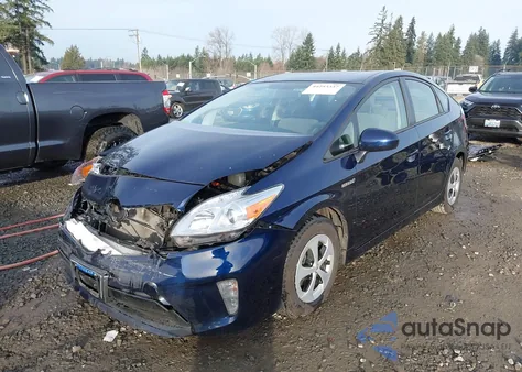 2014 Toyota Prius Three from USA, damaged, VIN JTDKN3DU4E1767408